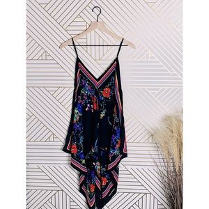 Women’s V Cut bohemian floral cami dress